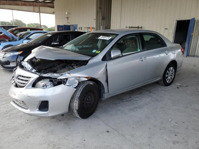 5YFBU4EE7DP127753 - 2013 TOYOTA COROLLA BASE SILVER photo 1