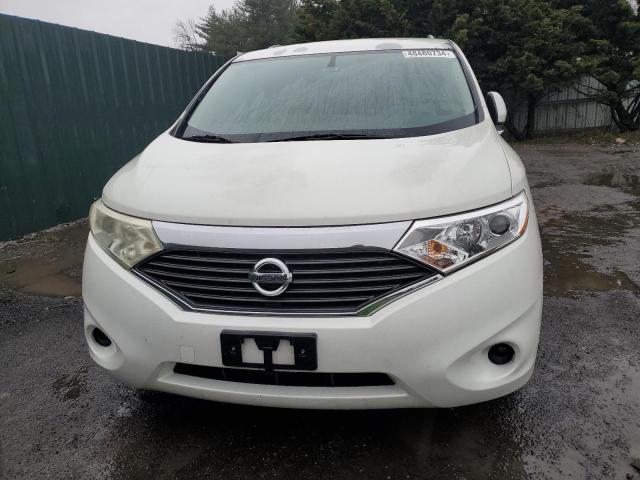 JN8AE2KP2C9036594 - 2012 NISSAN QUEST S WHITE photo 5