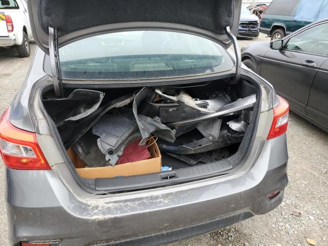 3N1AB7AP8JY313391 - 2018 NISSAN SENTRA S GRAY photo 9