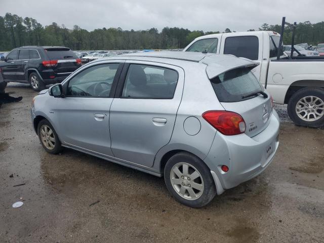 ML32A4HJ5FH000597 - 2015 MITSUBISHI MIRAGE ES SILVER photo 2