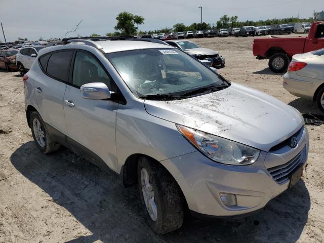 KM8JU3ACXDU637801 - 2013 HYUNDAI TUCSON GLS GRAY photo 4