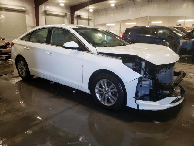 5NPE24AF0HH441216 - 2017 HYUNDAI SONATA SE WHITE photo 4