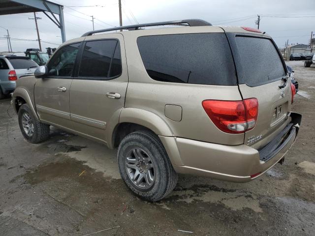 5TDBT44A76S263327 - 2006 TOYOTA SEQUOIA SR5 金色 照片 2
