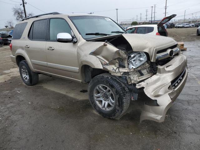 5TDBT44A76S263327 - 2006 TOYOTA SEQUOIA SR5 金色 照片 4