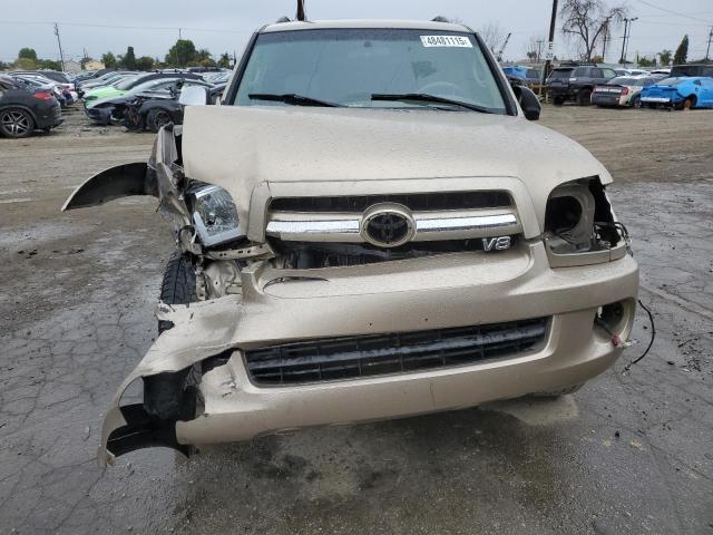 5TDBT44A76S263327 - 2006 TOYOTA SEQUOIA SR5 金色 照片 5