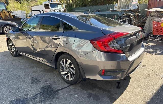 2HGFC2F75HH509771 - 2017 HONDA CIVIC EX GRAY photo 3