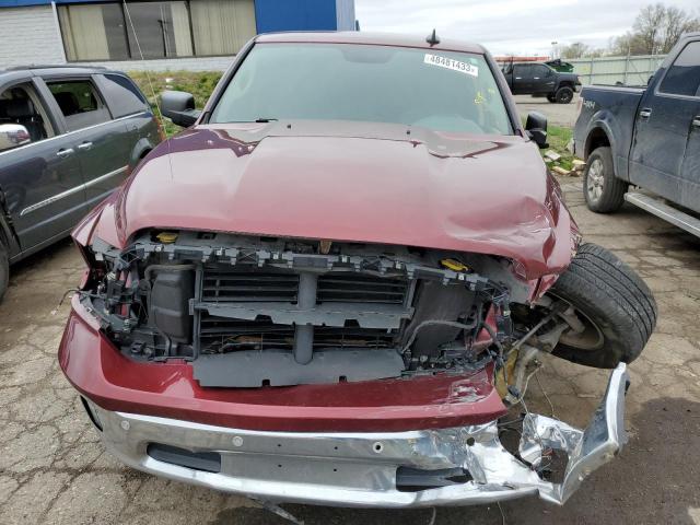 3C6RR7LT1GG358152 - 2016 RAM 1500 SLT BURGUNDY photo 5