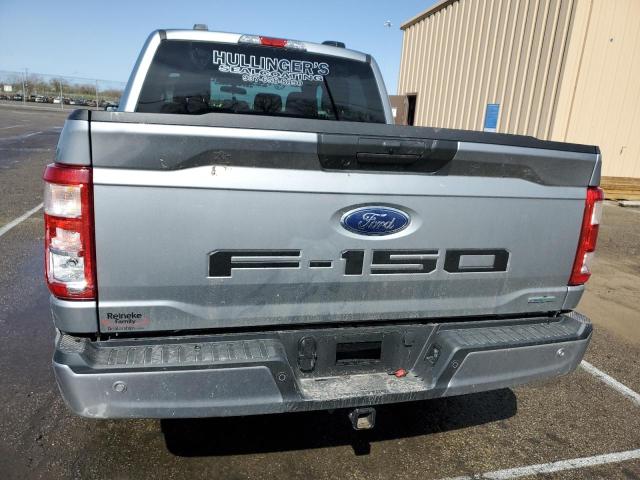 1FTEW1EP3PKF31854 - 2023 FORD F150 SUPERCREW SILVER photo 6