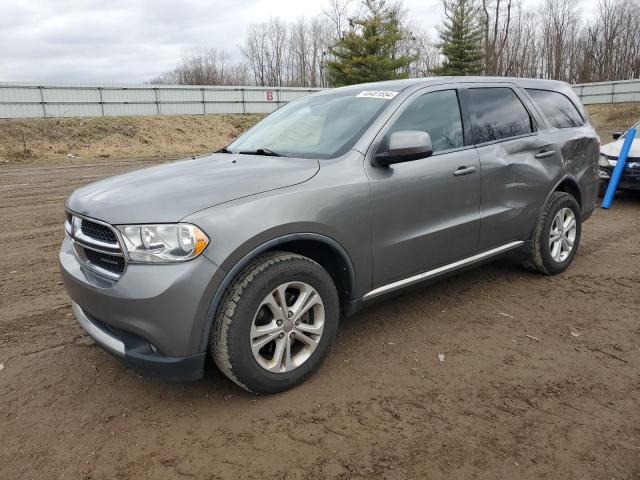 1C4RDJAG9CC206854 - 2012 DODGE DURANGO SXT GRAY photo 1