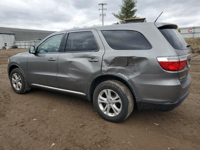 1C4RDJAG9CC206854 - 2012 DODGE DURANGO SXT GRAY photo 2