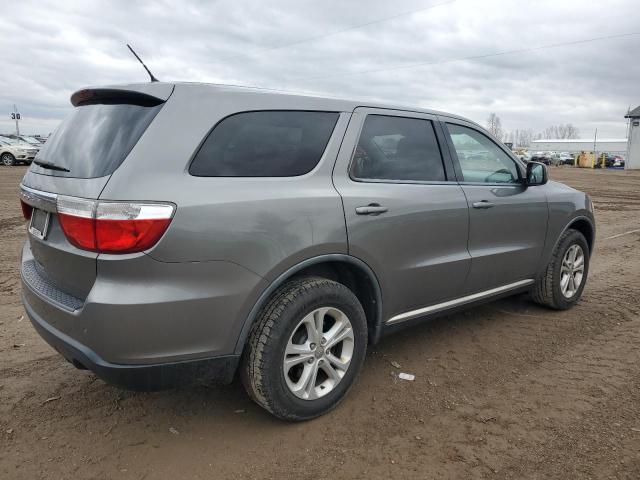 1C4RDJAG9CC206854 - 2012 DODGE DURANGO SXT GRAY photo 3