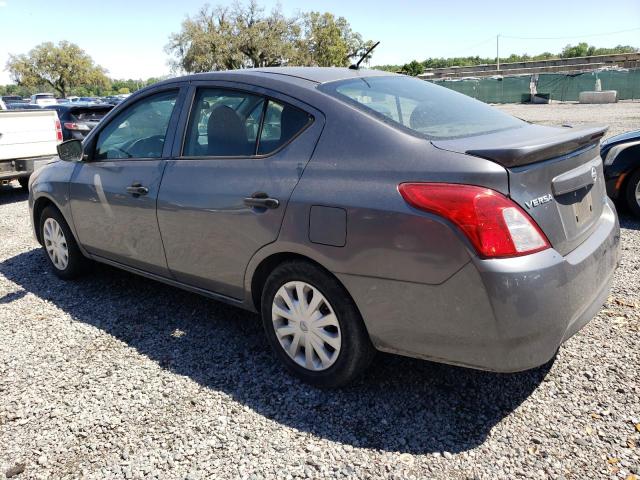 3N1CN7AP1GL830070 - 2016 NISSAN VERSA S GRAY photo 2