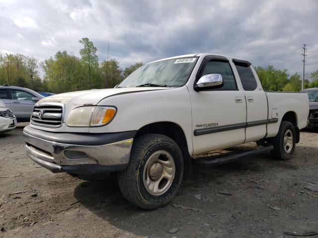 5TBRN34112S328226 - 2002 TOYOTA TUNDRA ACCESS CAB SR5 WHITE photo 1