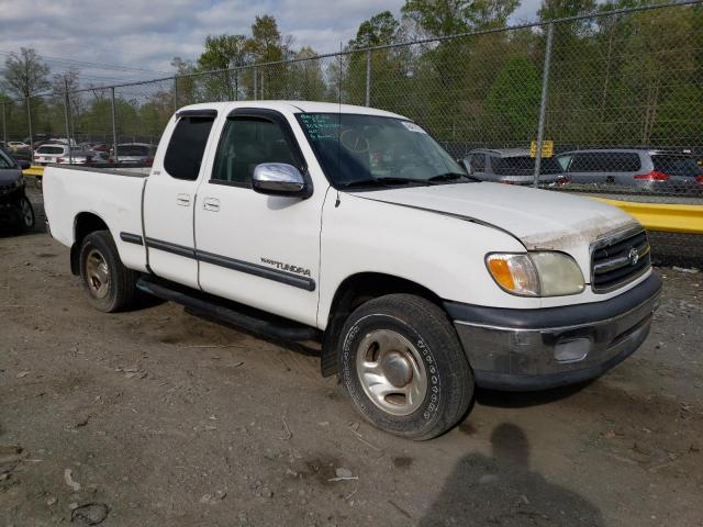 5TBRN34112S328226 - 2002 TOYOTA TUNDRA ACCESS CAB SR5 WHITE photo 4