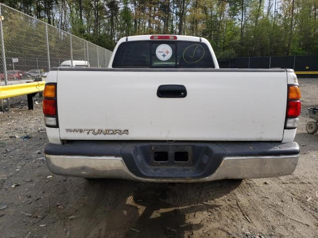 5TBRN34112S328226 - 2002 TOYOTA TUNDRA ACCESS CAB SR5 WHITE photo 6