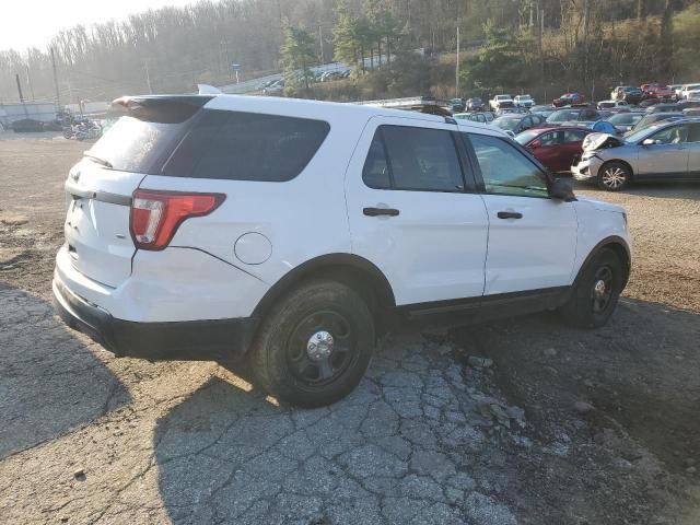 1FM5K8AR0HGD13592 - 2017 FORD EXPLORER POLICE INTERCEPTOR WHITE photo 3