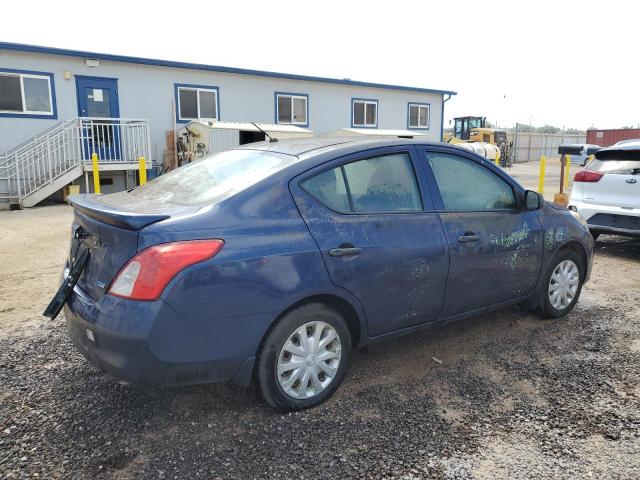 3N1CN7AP7EL838672 - 2014 NISSAN VERSA S BLUE photo 3