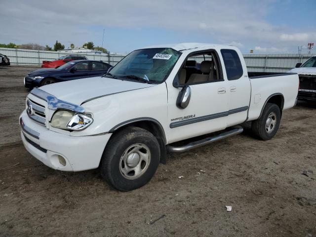 5TBRU34116S465028 - 2006 TOYOTA TUNDRA ACCESS CAB SR5 WHITE photo 1