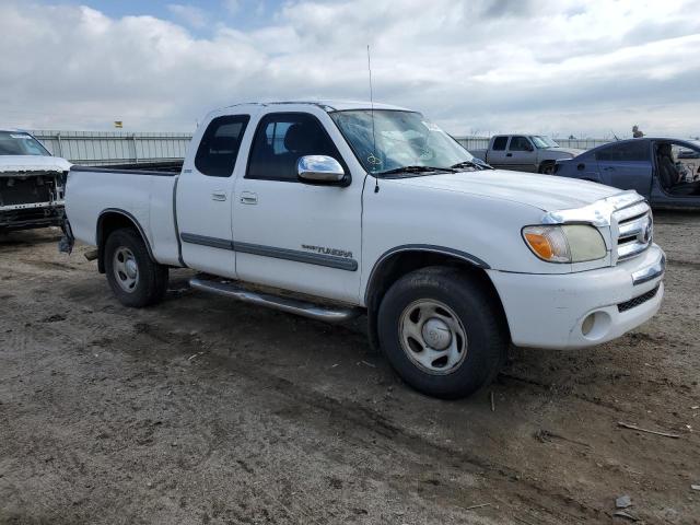 5TBRU34116S465028 - 2006 TOYOTA TUNDRA ACCESS CAB SR5 WHITE photo 4