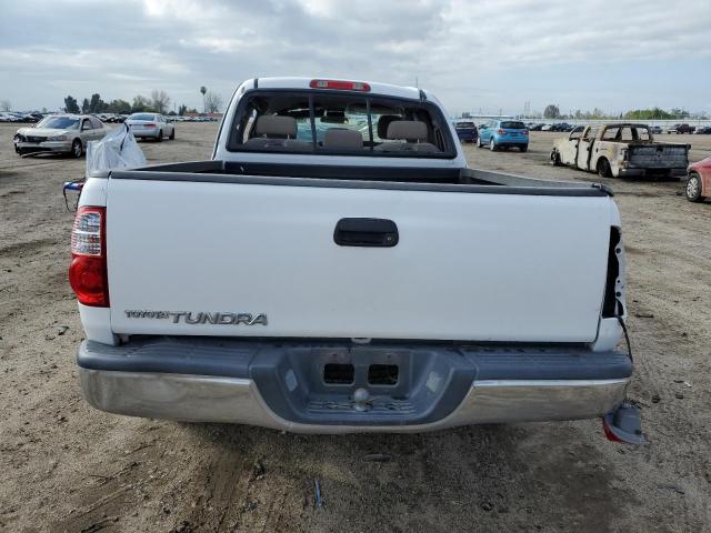 5TBRU34116S465028 - 2006 TOYOTA TUNDRA ACCESS CAB SR5 WHITE photo 6