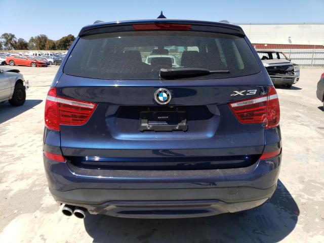 5UXWZ7C38H0X41828 - 2017 BMW X3 SDRIVE28I BLUE photo 6