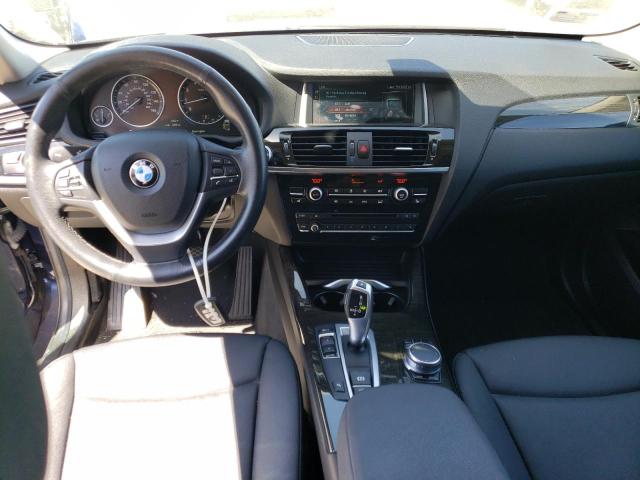 5UXWZ7C38H0X41828 - 2017 BMW X3 SDRIVE28I BLUE photo 8