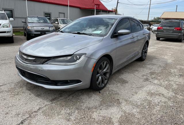 1C3CCCBG1FN514990 - 2015 CHRYSLER 200 S GRAY photo 2