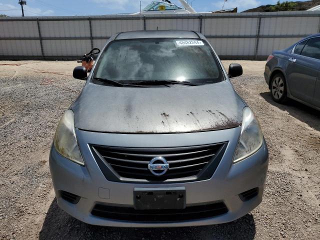 3N1CN7AP7EL833472 - 2014 NISSAN VERSA S GRAY photo 5