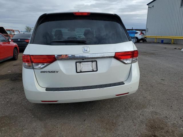 5FNRL5H63HB011897 - 2017 HONDA ODYSSEY EXL WHITE photo 6