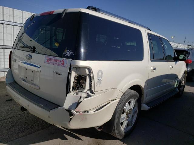 1FMFK20577LA05339 - 2007 FORD EXPEDITION EL LIMITED WHITE photo 3