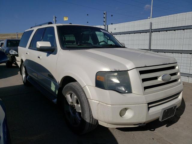 1FMFK20577LA05339 - 2007 FORD EXPEDITION EL LIMITED WHITE photo 4