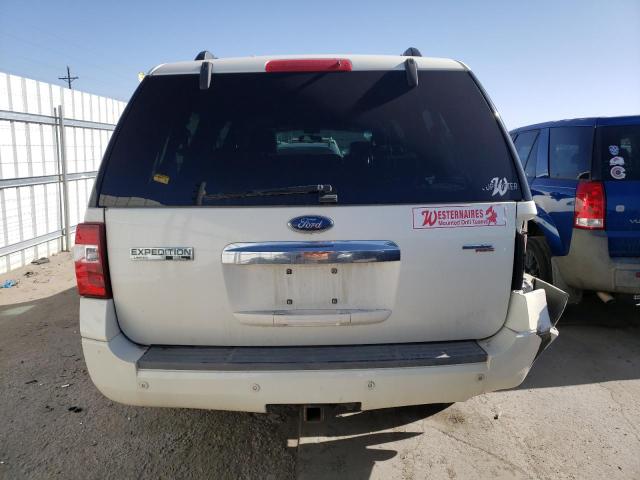 1FMFK20577LA05339 - 2007 FORD EXPEDITION EL LIMITED WHITE photo 6