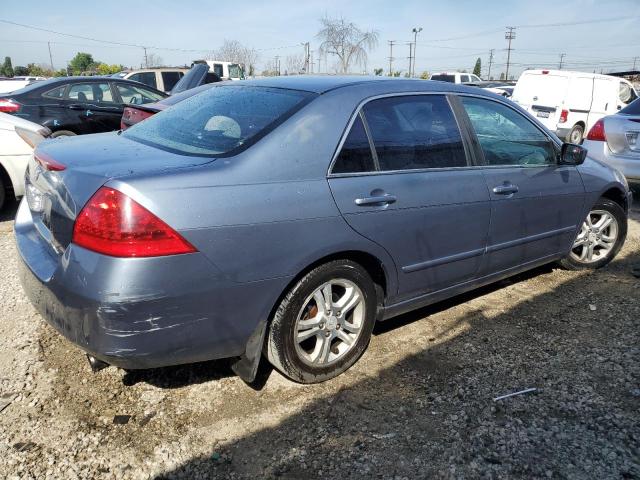 1HGCM56797A071691 - 2007 HONDA ACCORD EX BLUE photo 3