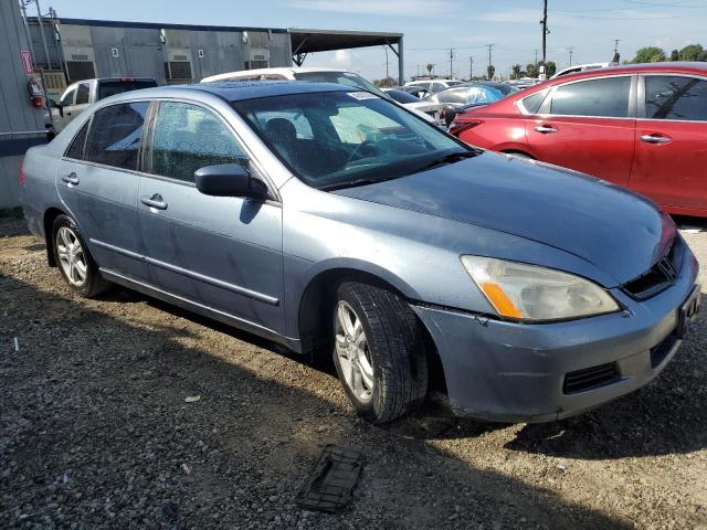 1HGCM56797A071691 - 2007 HONDA ACCORD EX BLUE photo 4