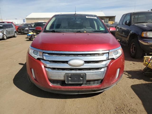 2FMDK4JC4CBA43914 - 2012 FORD EDGE SEL RED photo 5