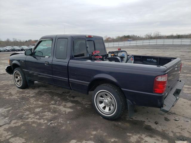 1FTYR44V62TA69895 - 2002 FORD RANGER SUPER CAB BLUE photo 2