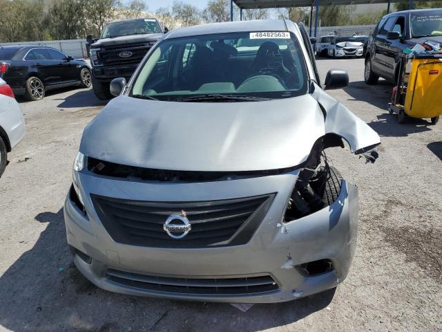 3N1CN7APXEL856907 - 2014 NISSAN VERSA S GRAY photo 5