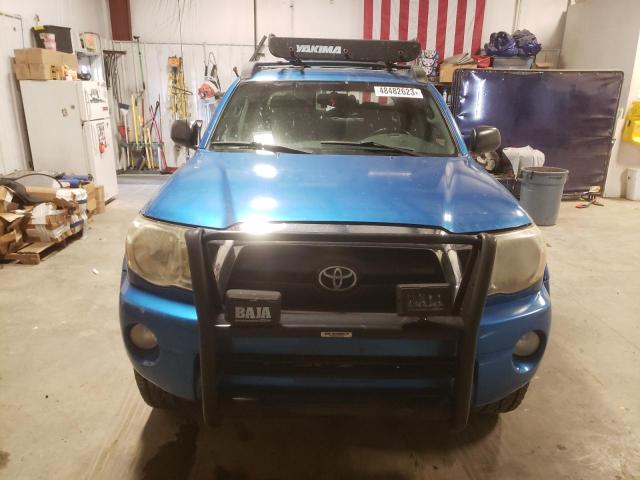 5TEJU62N06Z172090 - 2006 TOYOTA TACOMA DOUBLE CAB PRERUNNER BLUE photo 5