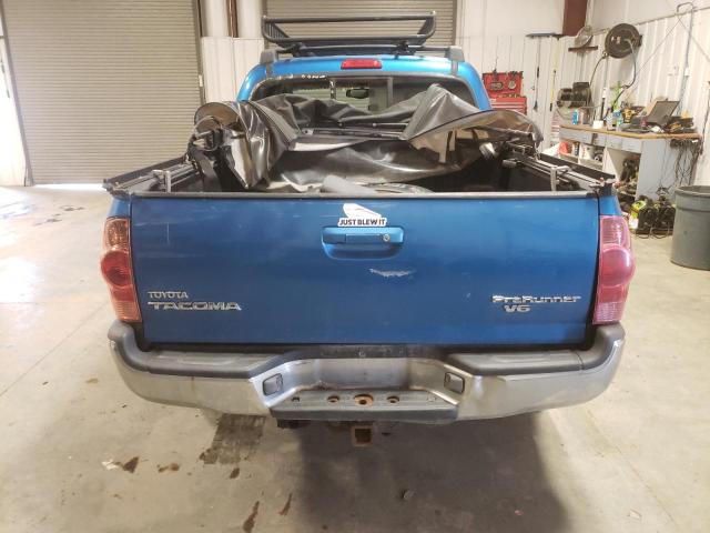 5TEJU62N06Z172090 - 2006 TOYOTA TACOMA DOUBLE CAB PRERUNNER BLUE photo 6