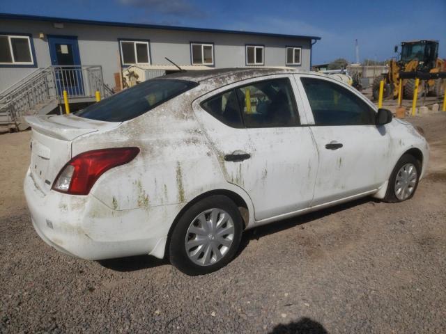 3N1CN7AP9EL859376 - 2014 NISSAN VERSA S WHITE photo 3