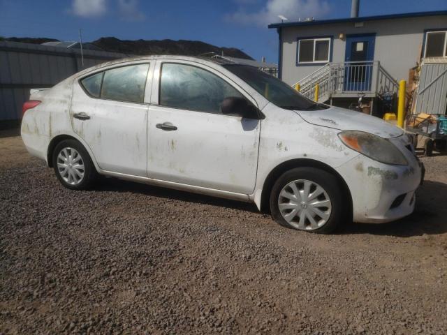 3N1CN7AP9EL859376 - 2014 NISSAN VERSA S WHITE photo 4