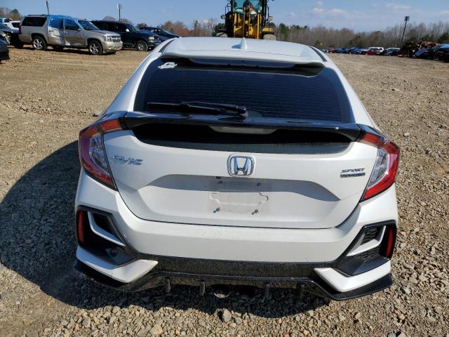 SHHFK7H96MU202993 - 2021 HONDA CIVIC SPORT TOURING WHITE photo 6
