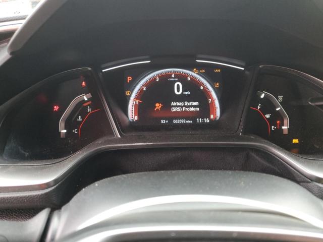 SHHFK7H96MU202993 - 2021 HONDA CIVIC SPORT TOURING WHITE photo 9