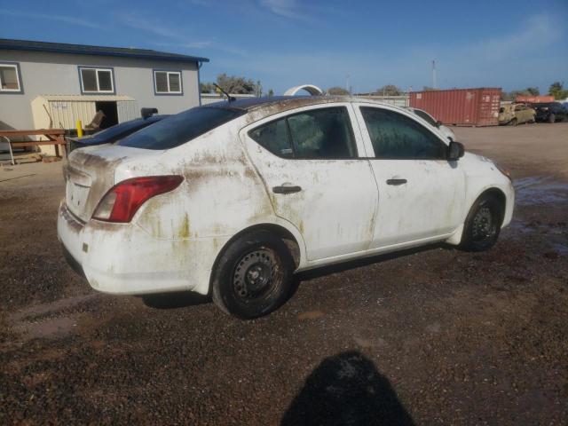 3N1CN7AP6FL859112 - 2015 NISSAN VERSA S WHITE photo 3