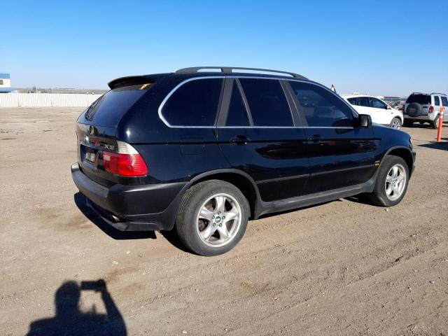 5UXFB33503LH44571 - 2003 BMW X5 4.4I BLACK photo 3