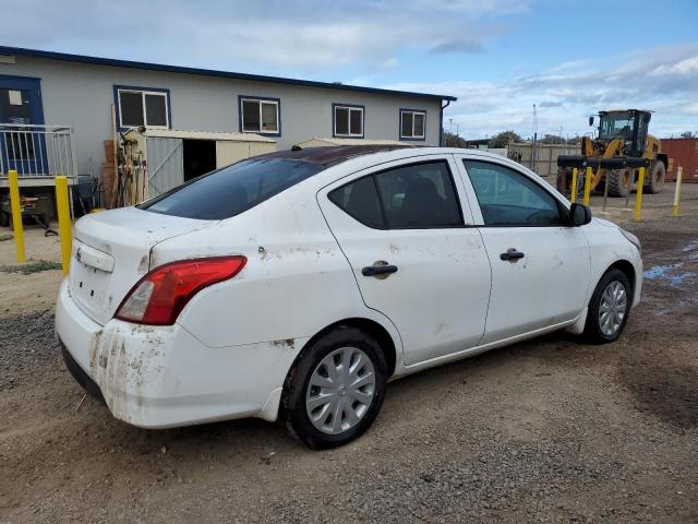 3N1CN7AP3FL907925 - 2015 NISSAN VERSA S WHITE photo 3