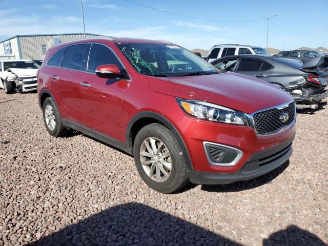 5XYPG4A36GG149186 - 2016 KIA SORENTO LX RED photo 4