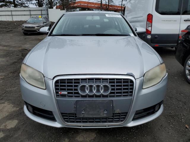 WAUDF78E78A145175 - 2008 AUDI A4 2.0T QUATTRO SILVER photo 5