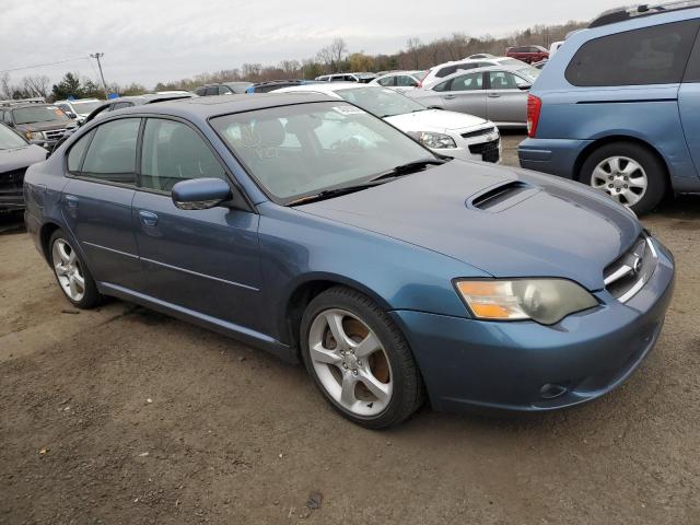 4S3BL676554215080 - 2005 SUBARU LEGACY GT LIMITED BLUE photo 4