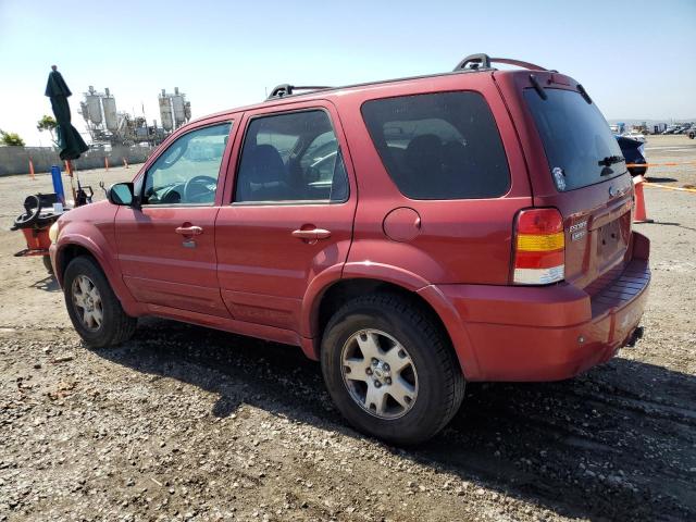 1FMCU941X6KB99074 - 2006 FORD ESCAPE LIMITED BURGUNDY photo 2